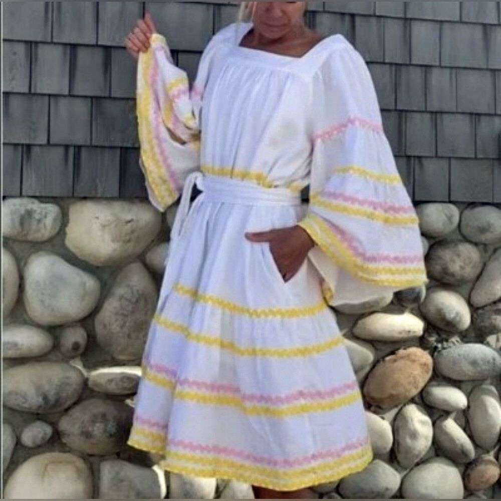 Lisa Marie Fernandez Ric Rac Dress - Small NWT